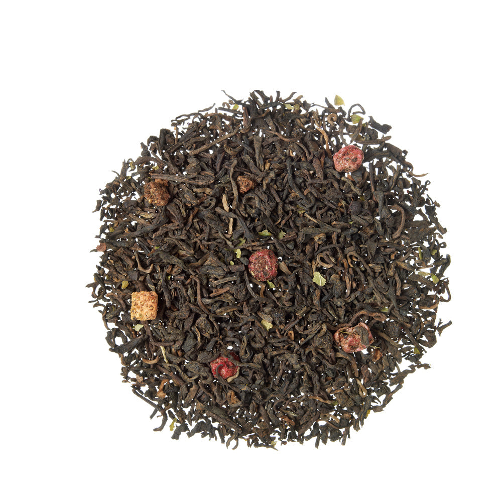 Herbata Pu Erh z owoców leśnych. 100 g